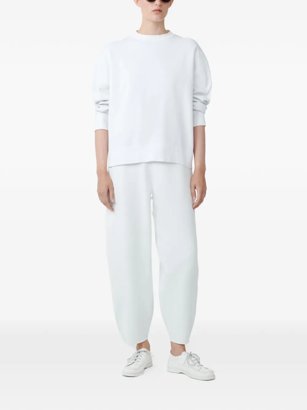 Studio Nicholson Idro Oversized Knit In White