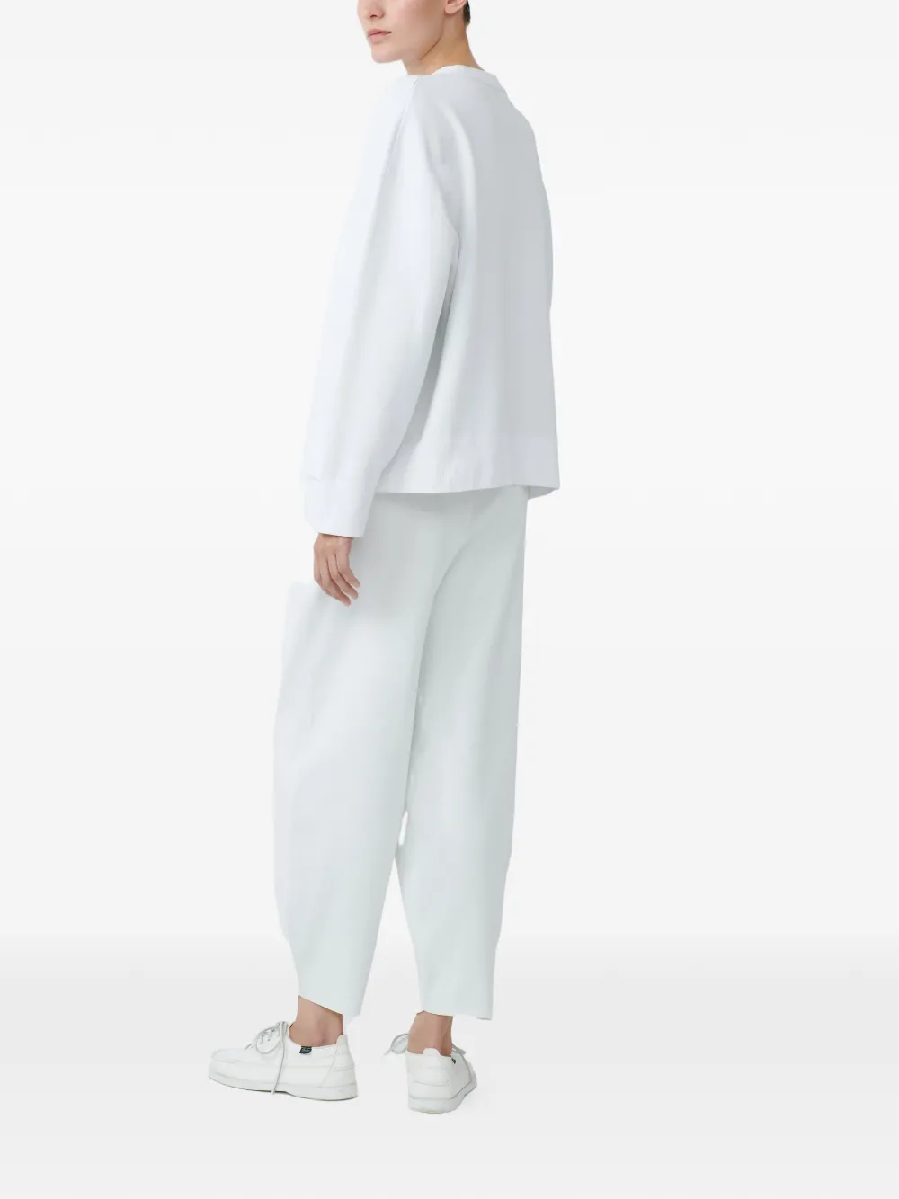 Studio Nicholson Idro Oversized Knit In White