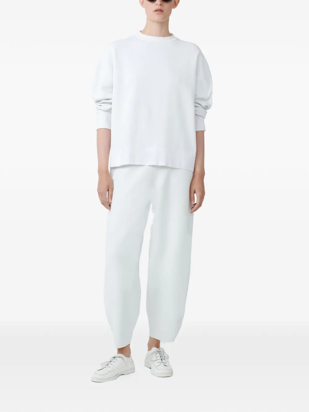 Studio Nicholson Idro Oversized Knit In White
