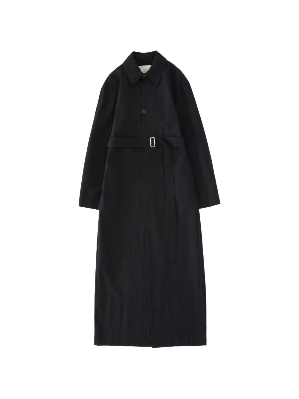 Studio Nicholson Abito Mor midi con cintura - Nero