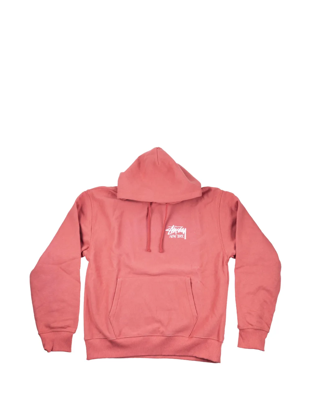 Stüssy New York-print hoodie - Rosso