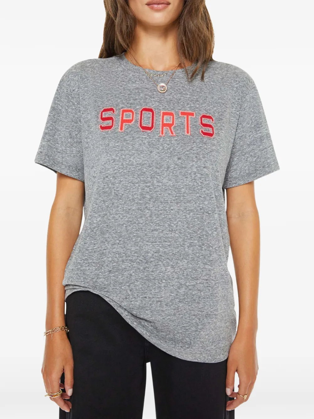  Mother The Rowdy T-shirt - Grey 