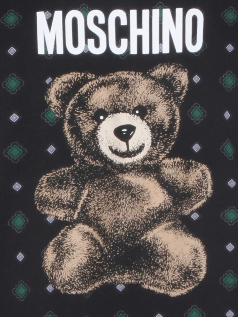 Moschino Teddy Bear Graphic T-Shirt Black | T-shirt
