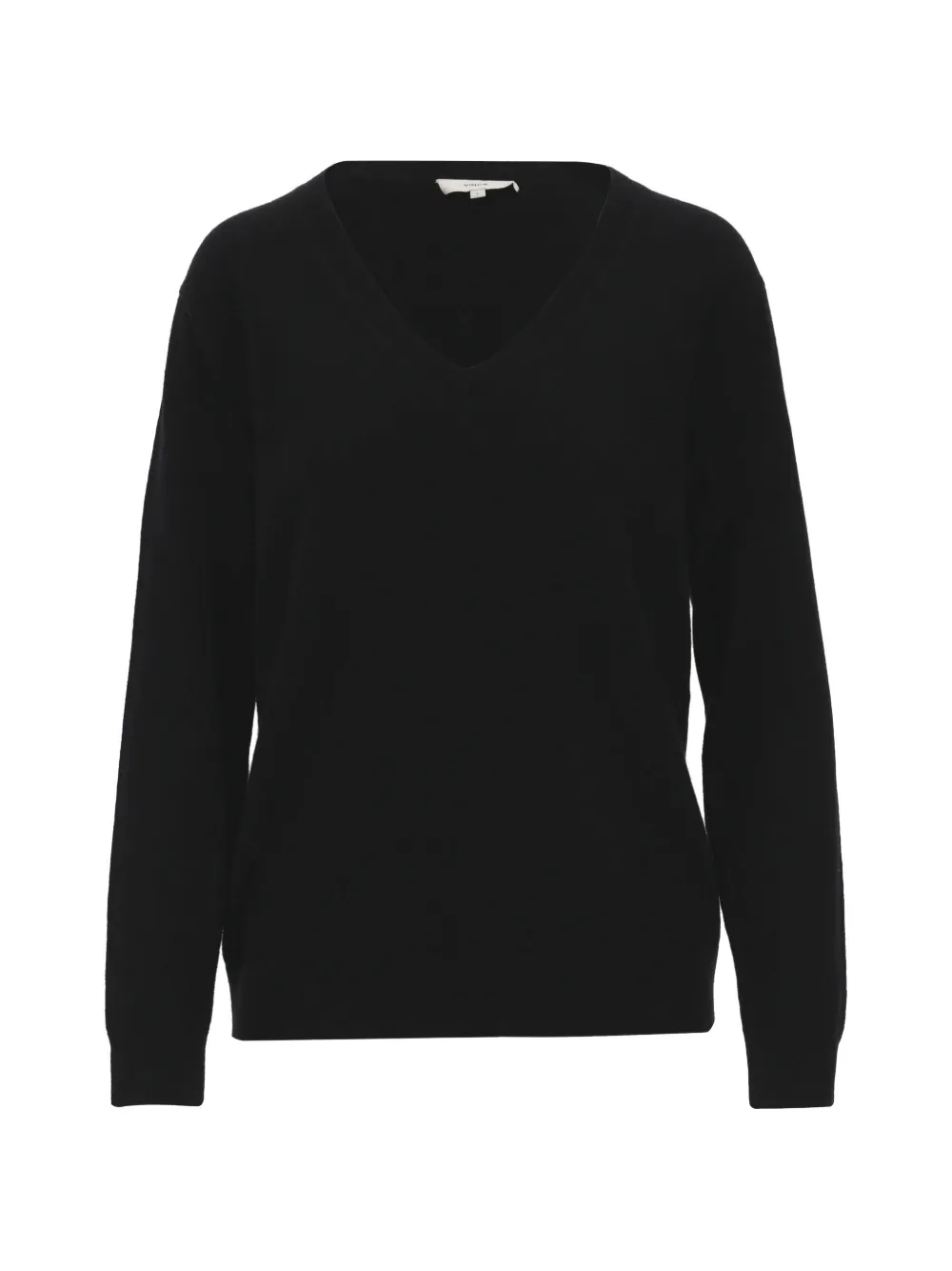 Vince V-neck ribbed sweater - Nero