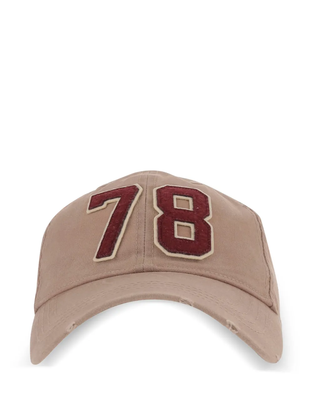 Golden Goose appliqué baseball hat - Toni neutri