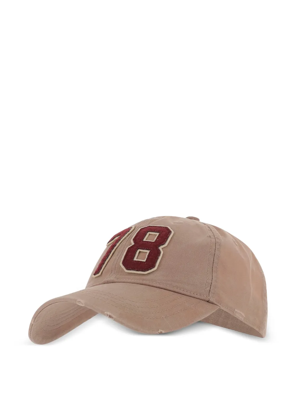  Golden Goose Appliqué Baseball Hat - Neutrals 