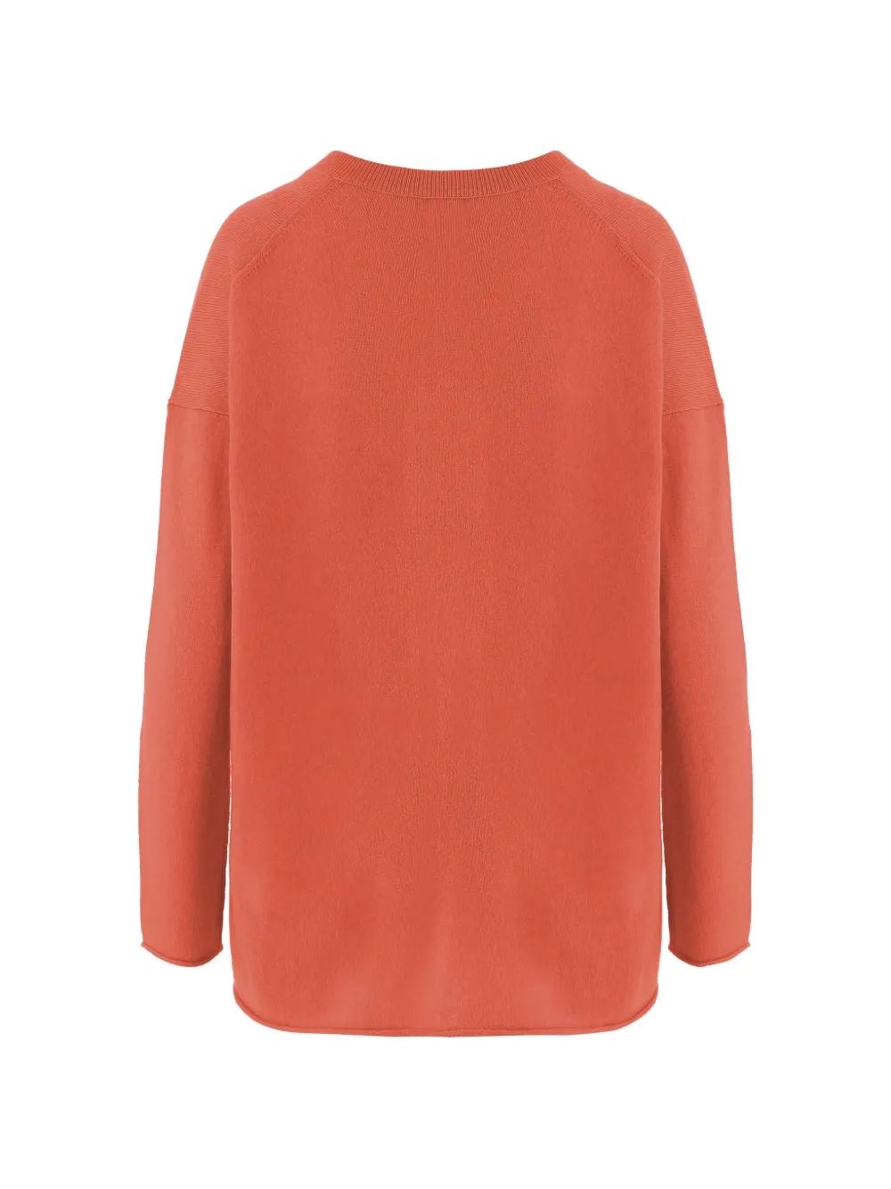 Ribbed V-Neck Sweater