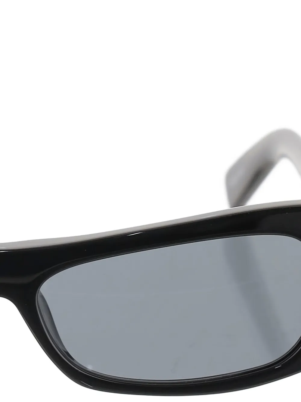  Jacquemus Logo-detail Sunglasses - Black 