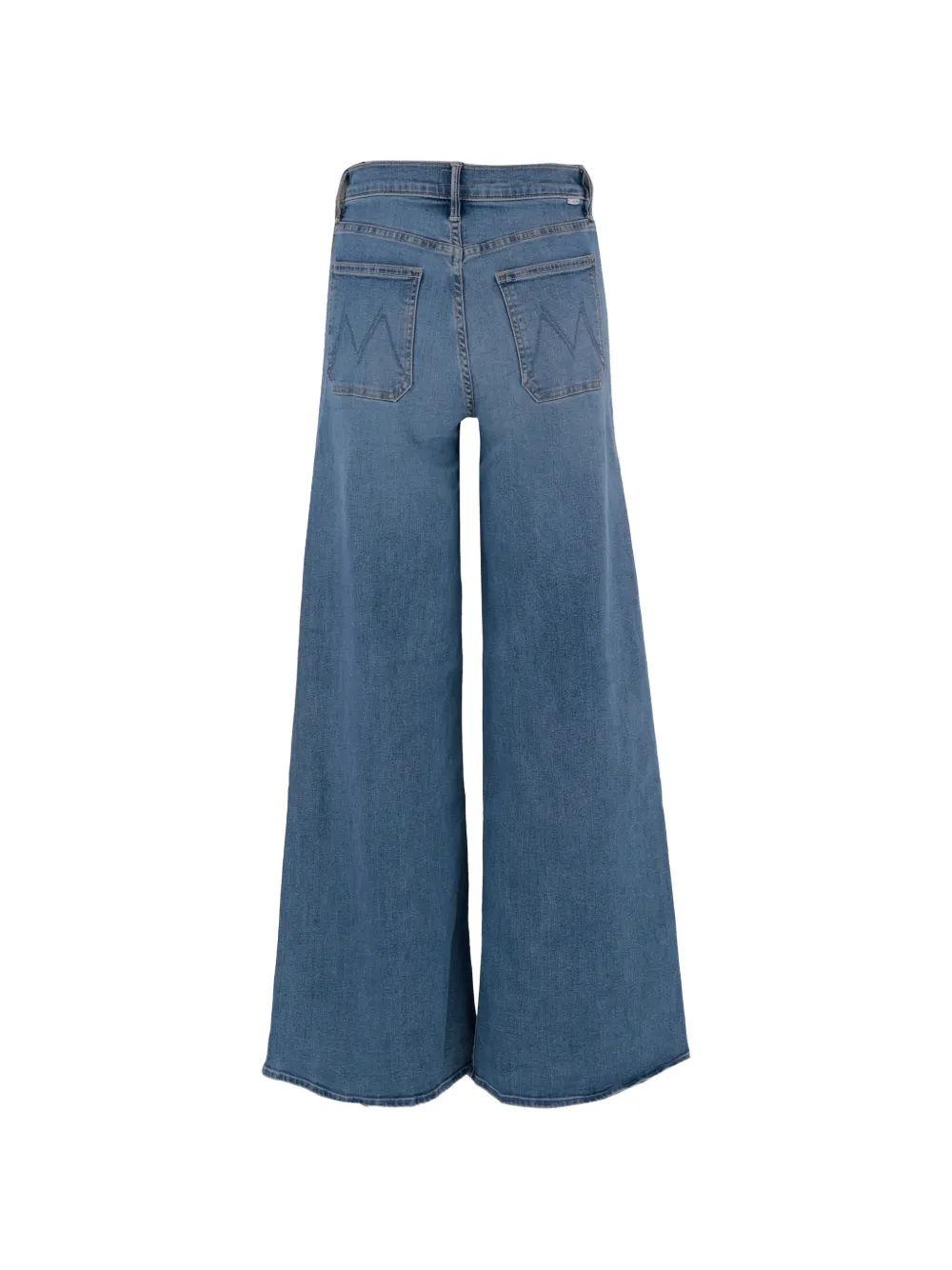 MOTHER Jeans met wijde pijpen Blauw