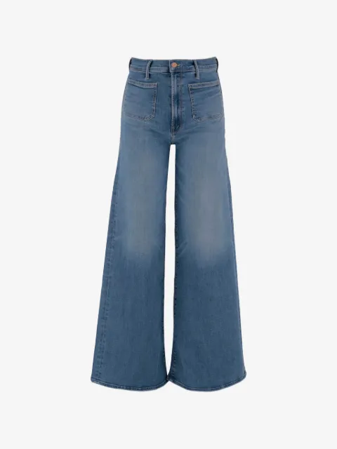 MOTHER high-rise wide-leg jeans