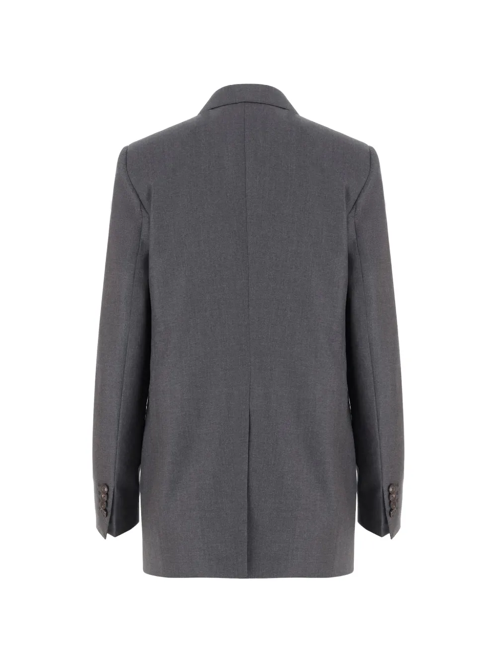 peaked lapels double-breasted jacket