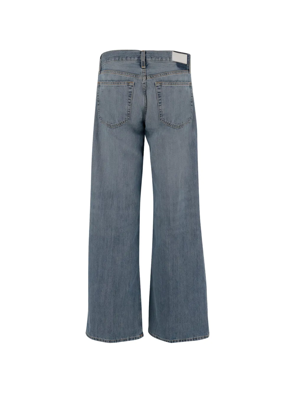  Re/done Five-pocket Washed Jeans - Blue 