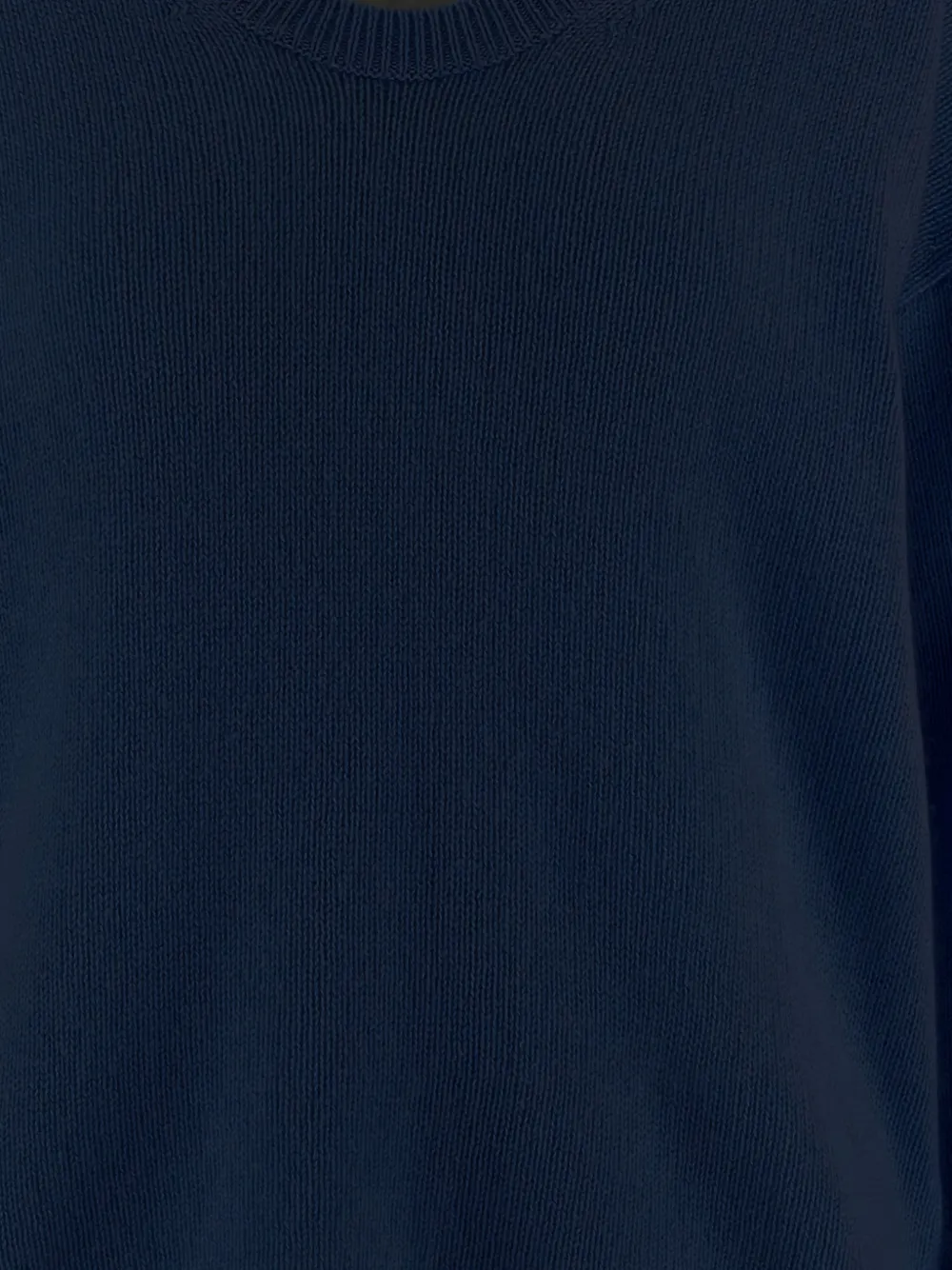  Allude Ribbed Sweater - Blue 