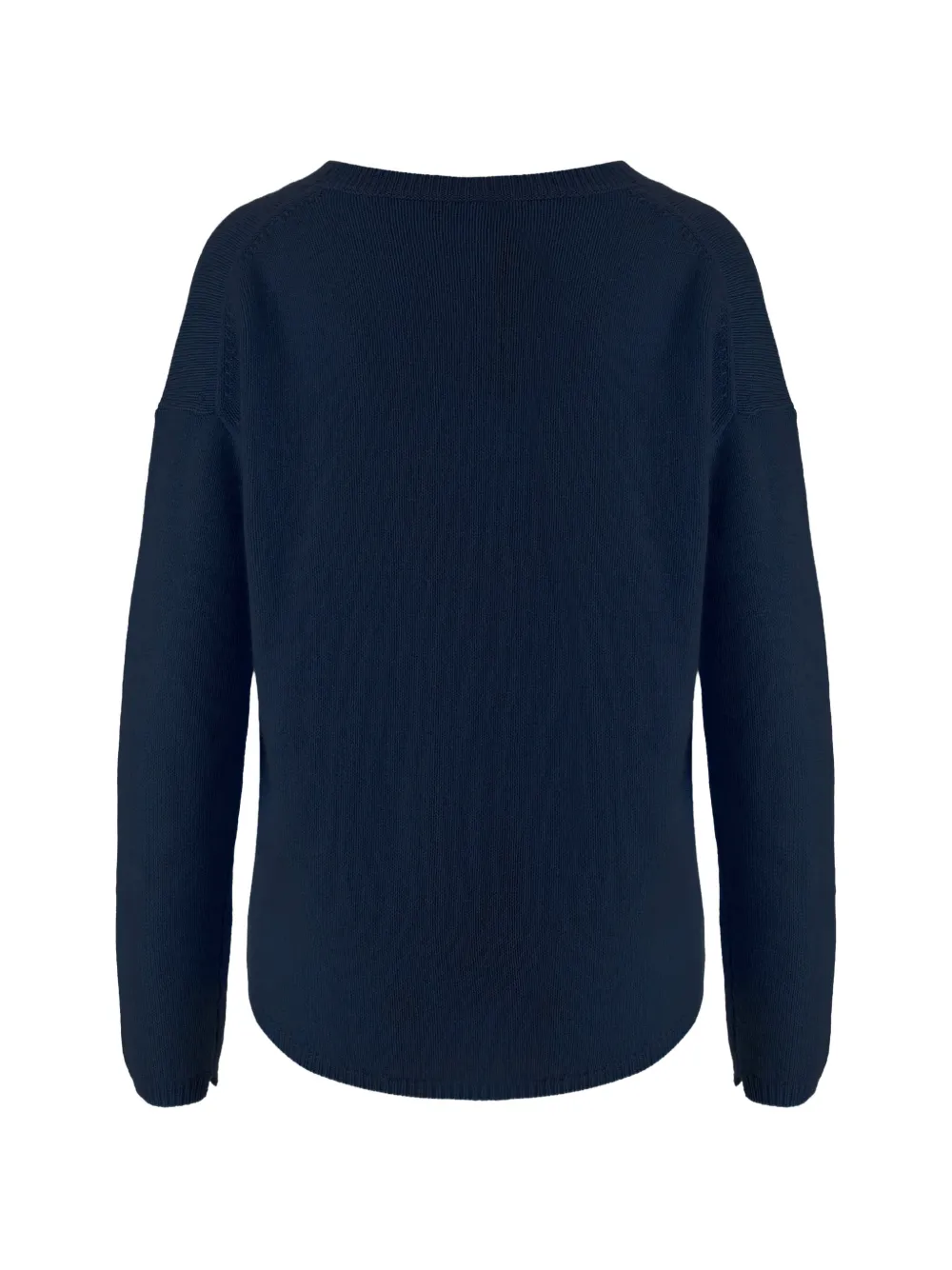  Allude Ribbed Sweater - Blue 
