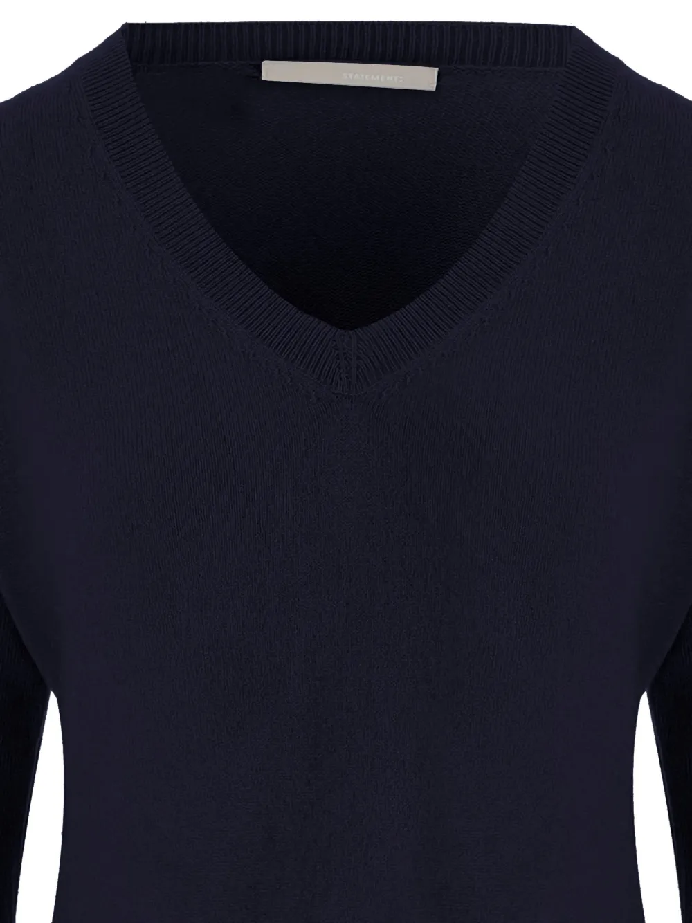  Allude Pull à Col V - Bleu 