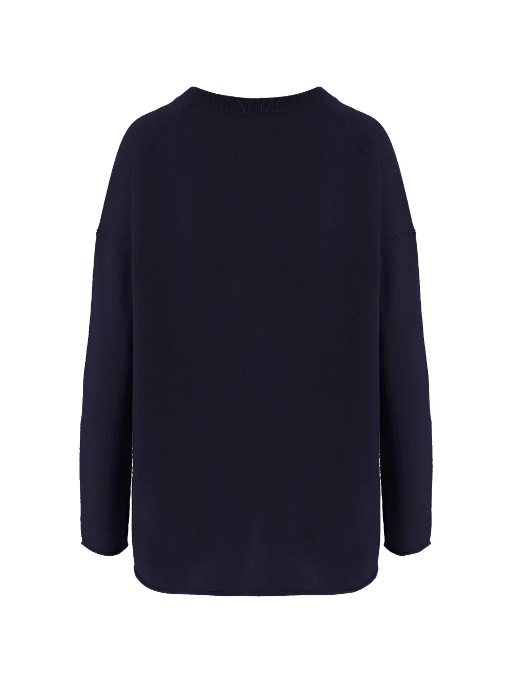  Allude Pull à Col V - Bleu 