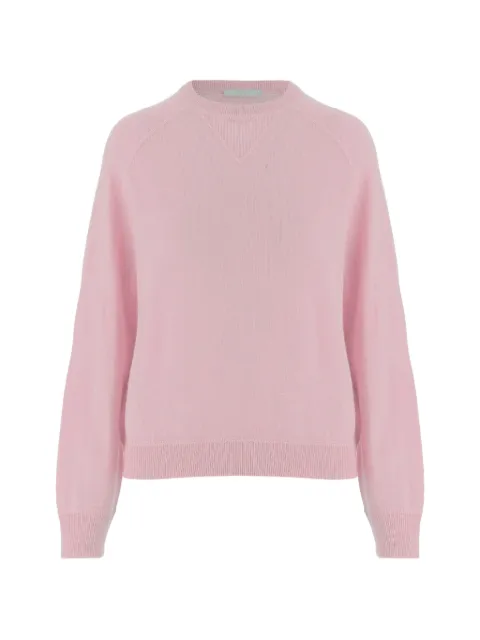 Allude Suéter canelado decote careca