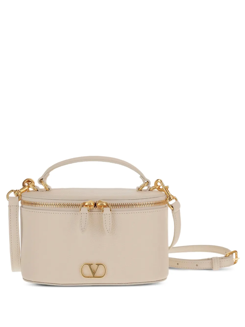 Valentino Garavani VLogo-detail tote bag - Toni neutri