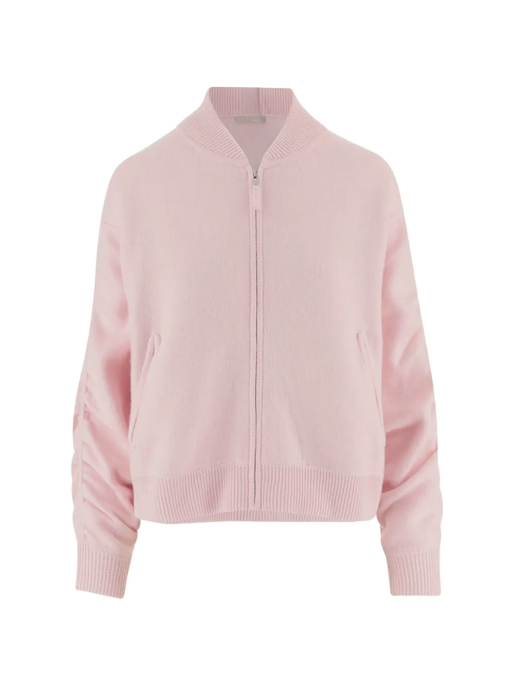 Allude zip long-sleeve sweatshirt - Rosa
