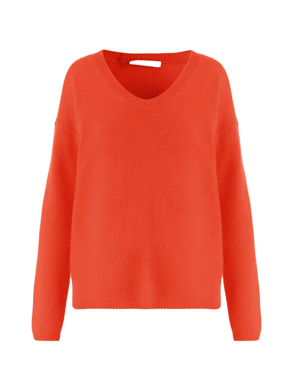 Allude ribbed sweater - Arancione