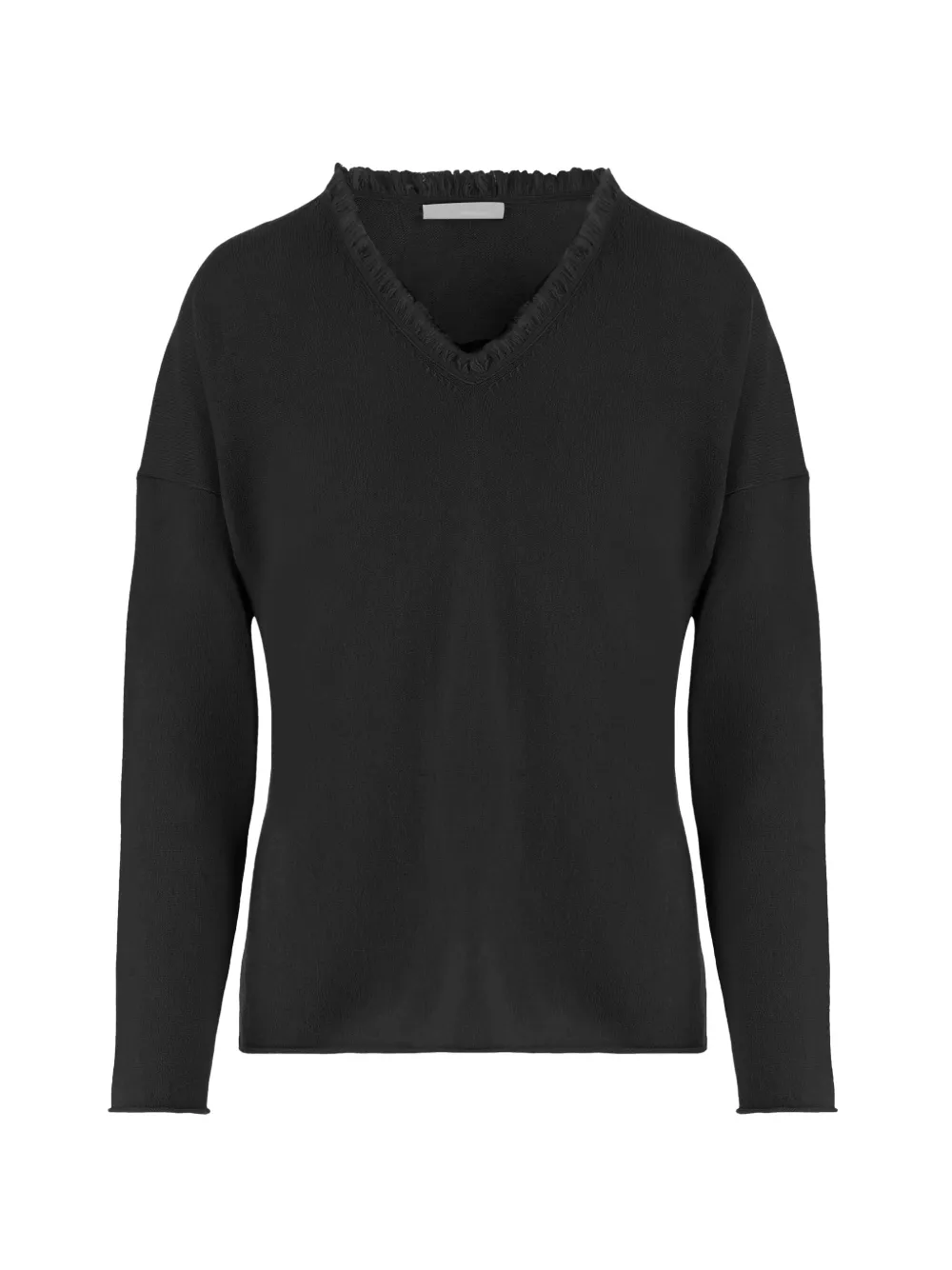 Allude V-neck sweater - Nero