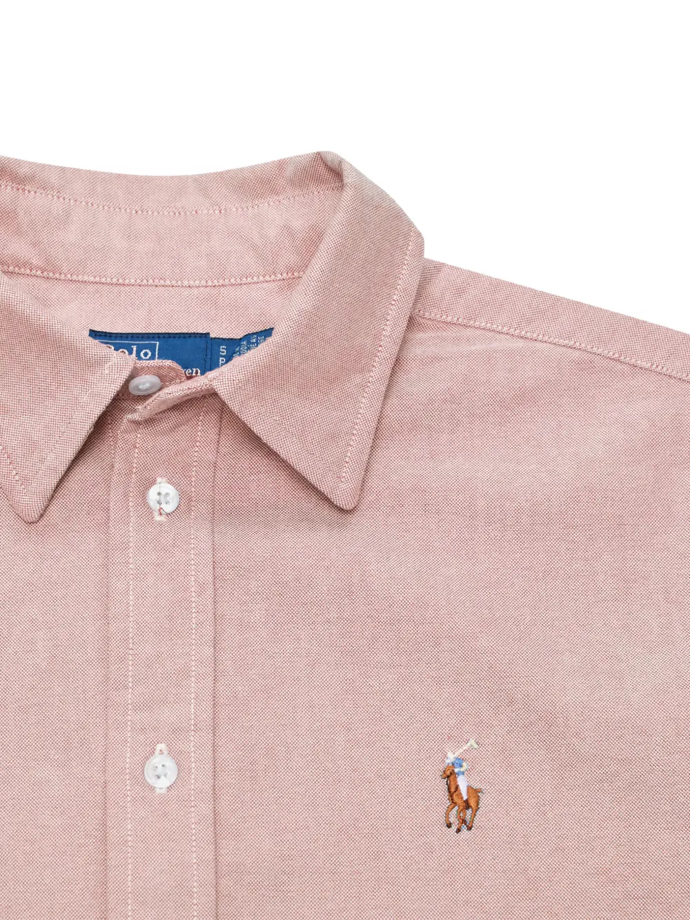 Polo Ralph Lauren Shirt met geborduurd logo Roze