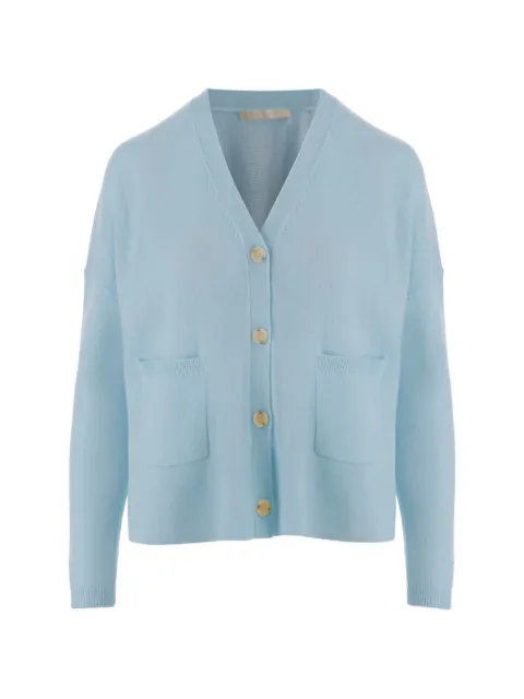 Allude cárdigan con bolsillo de parche