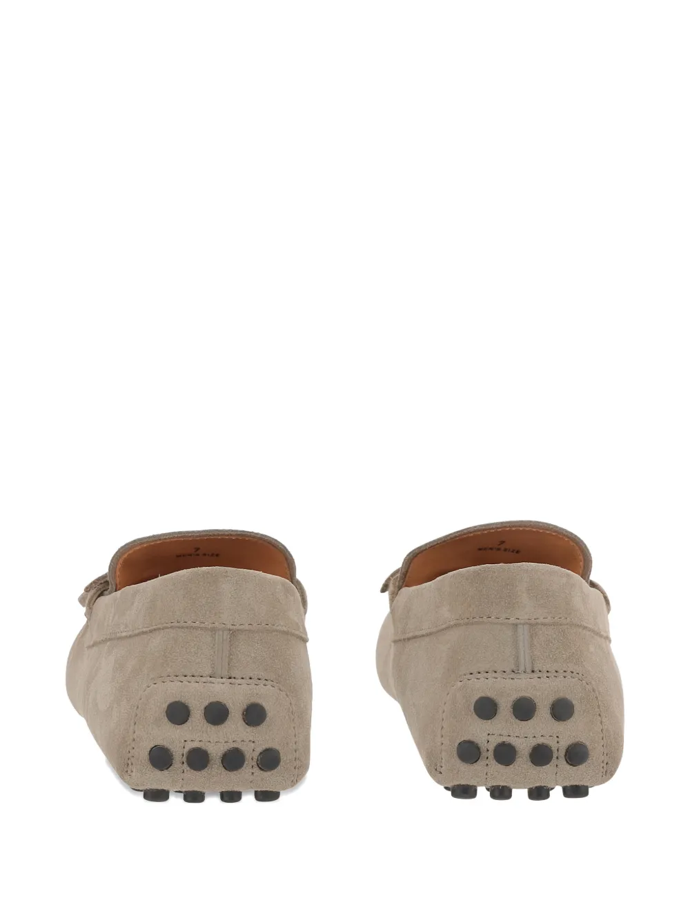 Tod's Loafers met vlakken en strik Beige