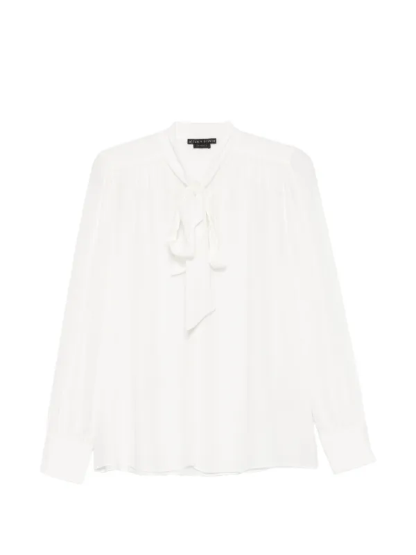 新品タグ付き liten Tie Sleeve Blouse ホワイト 33561179_64609690_600.jpg
