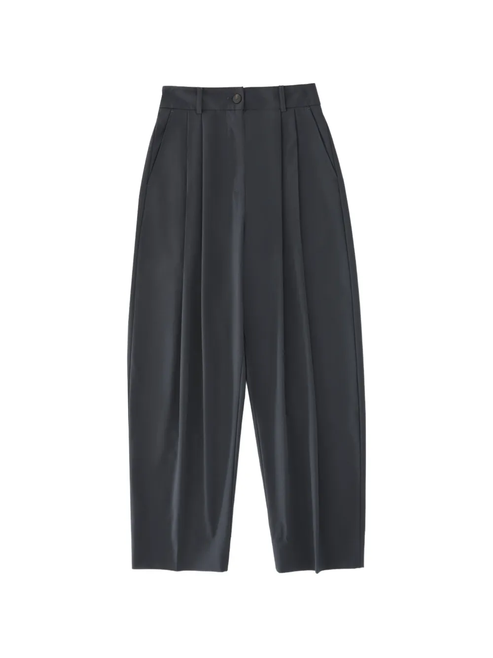 Studio Nicholson Acuna Pleated Trousers In Gray