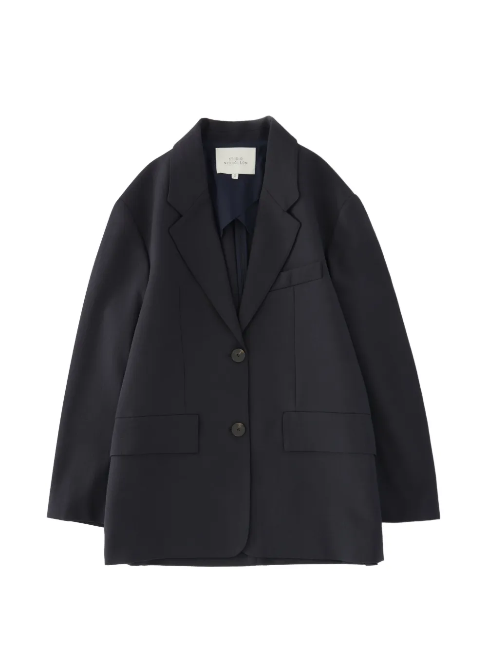 Studio Nicholson Phelps Flap Pockets Jacket In Black