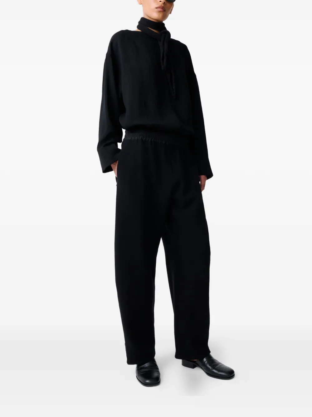 Studio Nicholson Lory Blouse In Black