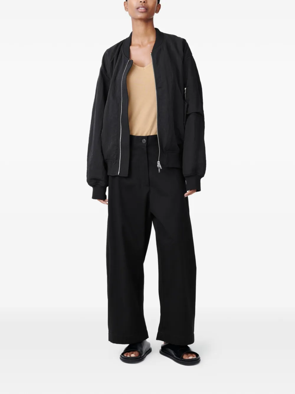  Studio Nicholson Chalco Trousers - Black 