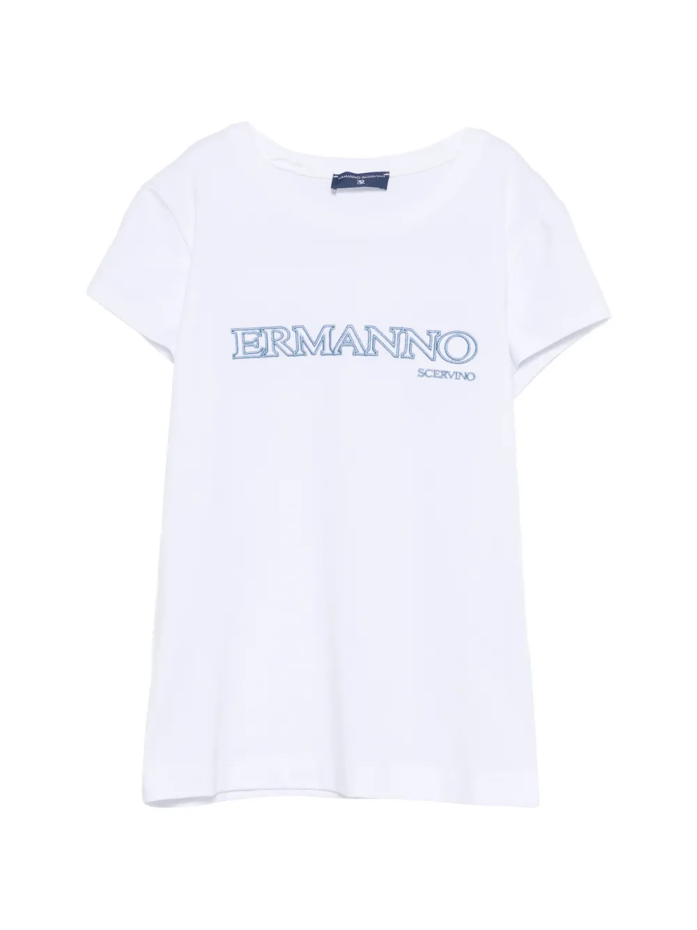 Ermanno Scervino Junior embroidered T-shirt - Bianco