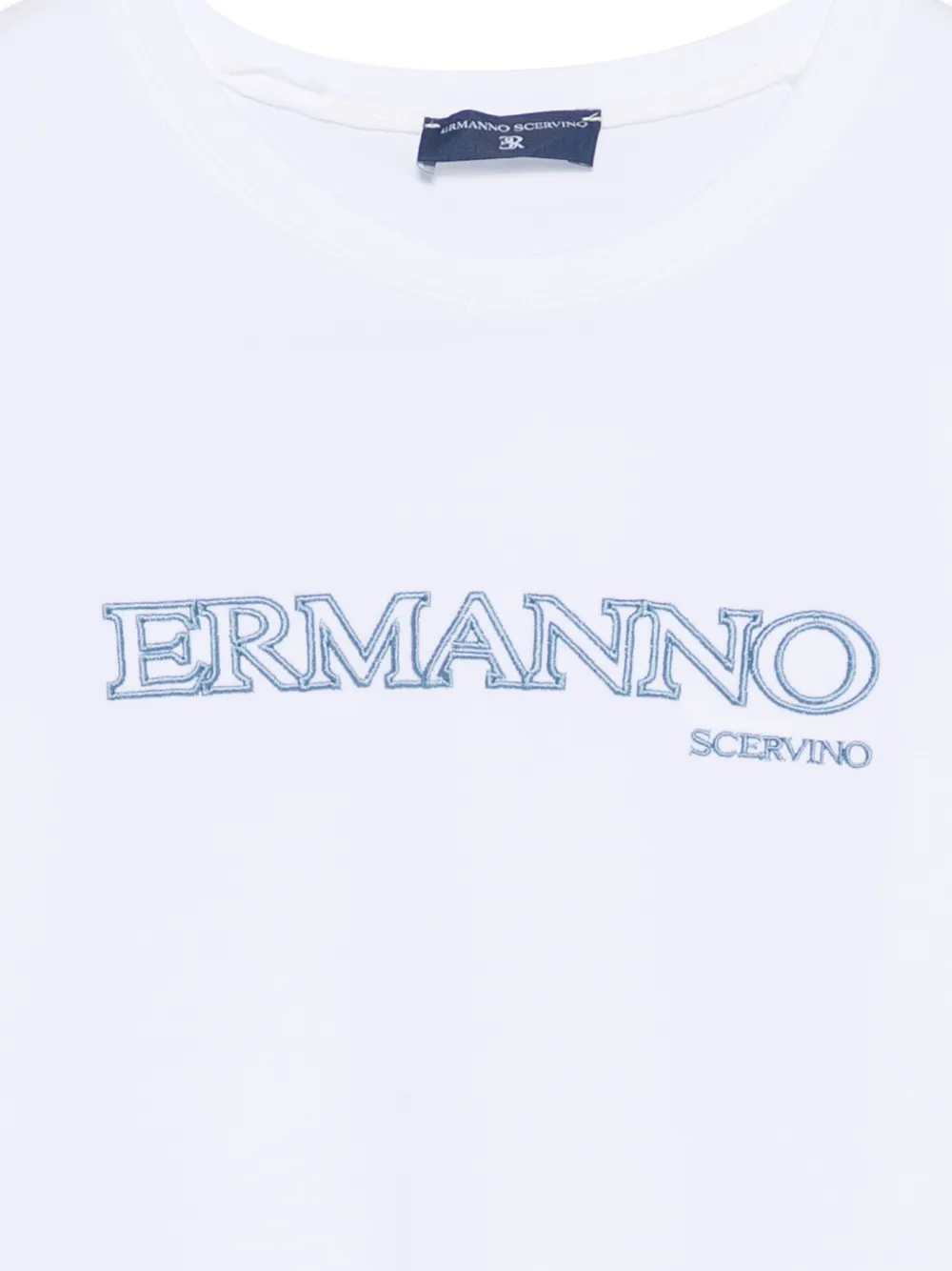  Ermanno Scervino Junior Embroidered T-shirt - White 