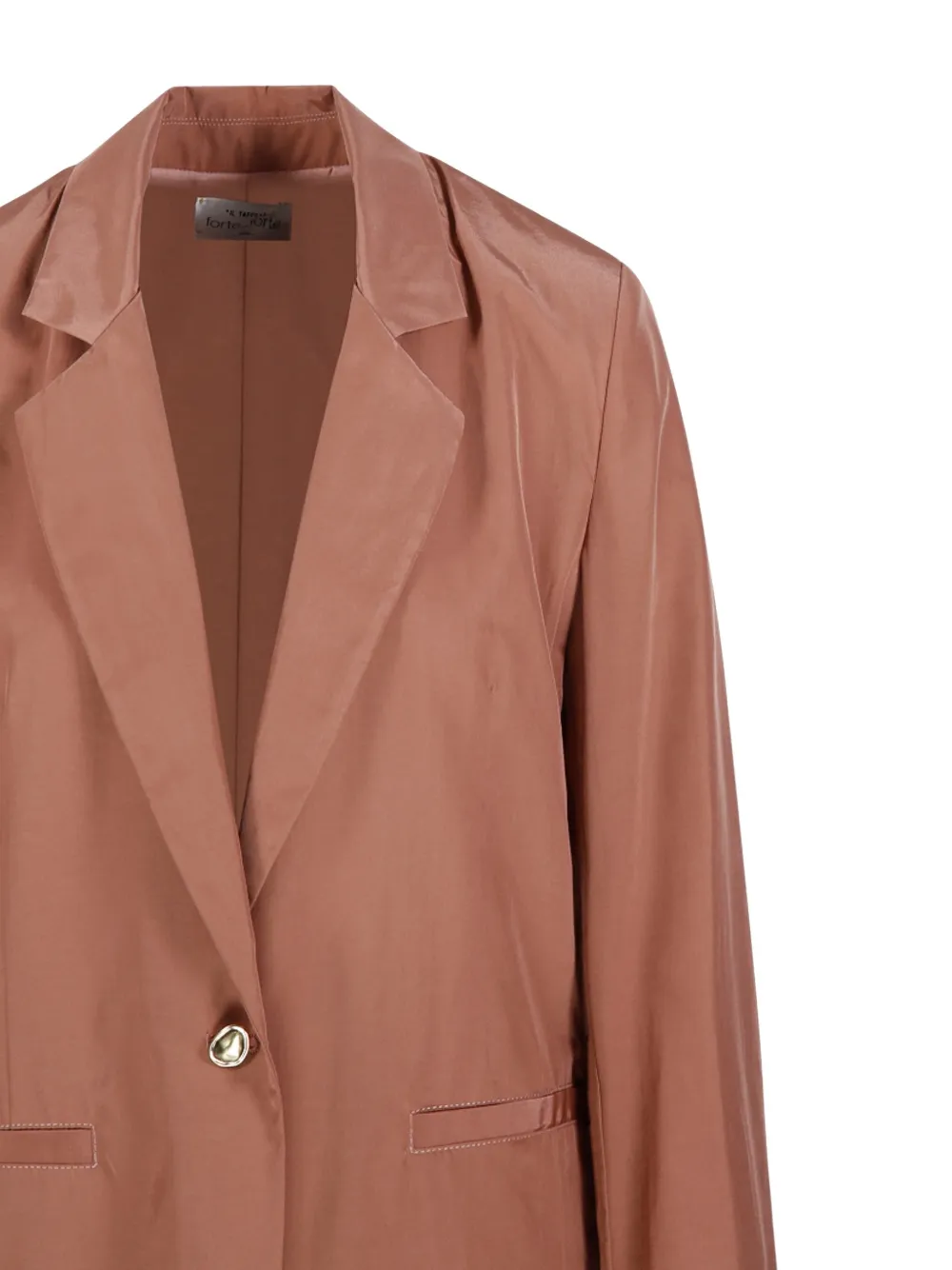 ジャケット・アウター forte forte Forte Forte シングルジャケット | ブラウン | FARFETCH JP