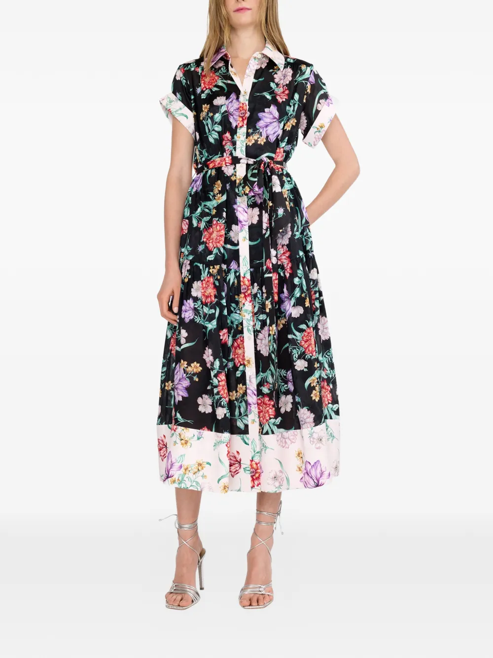  Christy Lynn Robin Midi Dress - Black 