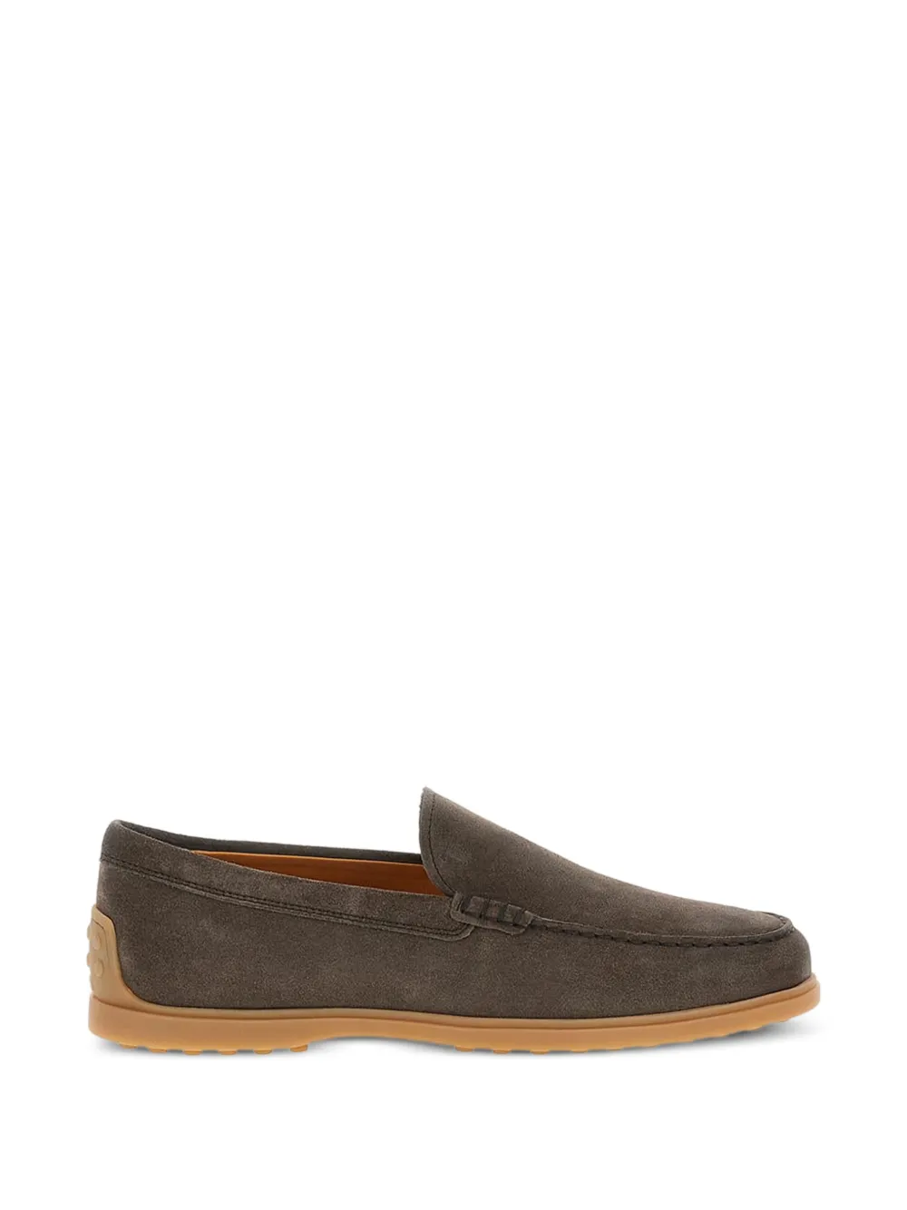 Tod's almond-toe loafers - Marrone