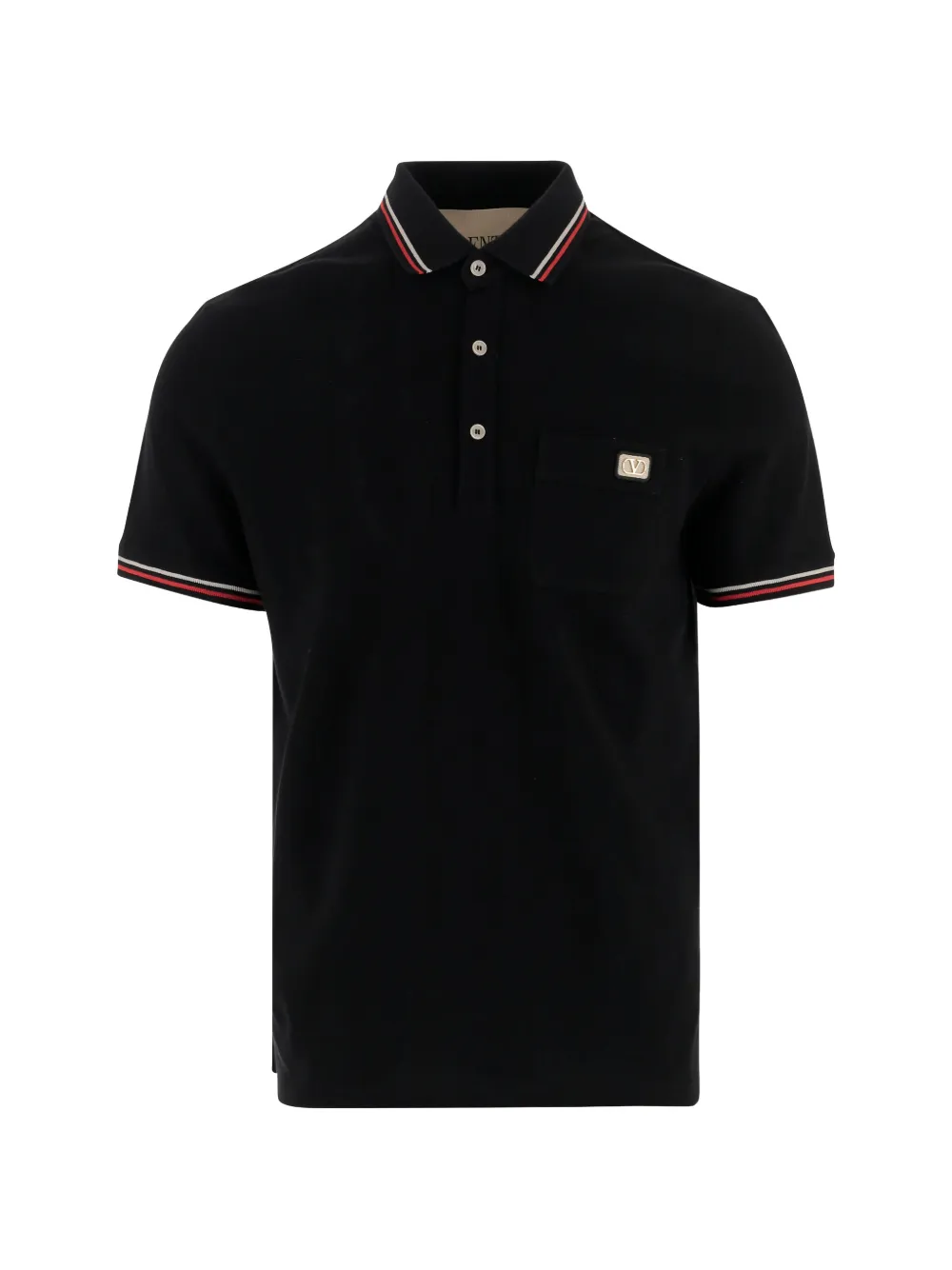 Valentino Garavani cotton polo shirt - Nero