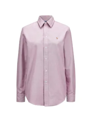 Polo Ralph Lauren ストライプ リネンシャツ | ピンク | FARFETCH JP