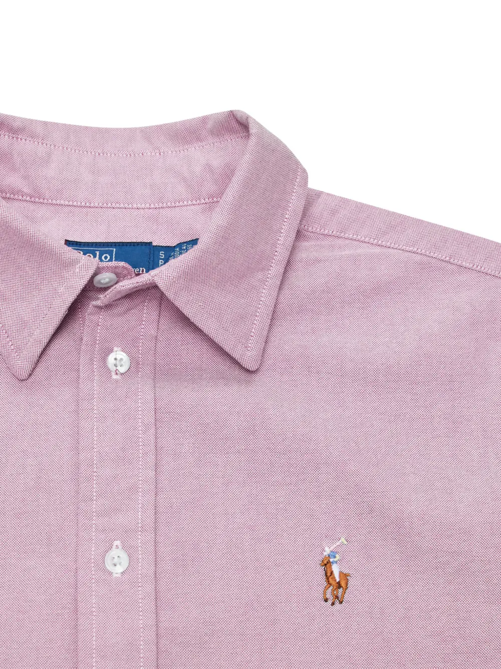 Polo Ralph Lauren Blouse met geborduurd logo Roze