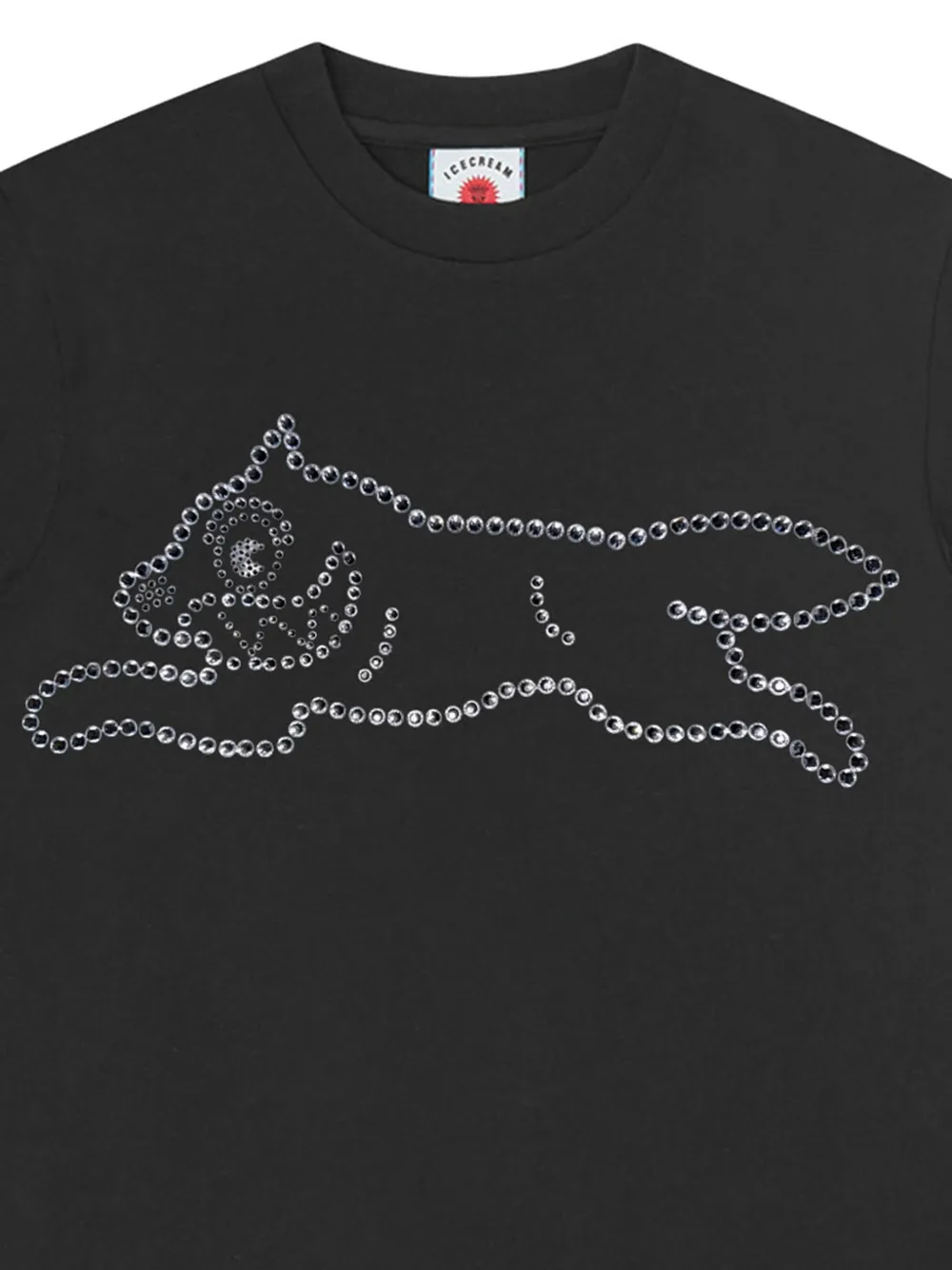 crystal graphic crew-neck T-Shirt