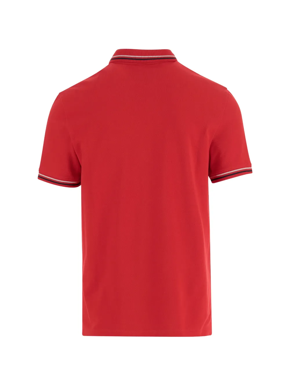 Valentino Garavani Katoenen piqué poloshirt met VLogo-patch Rood
