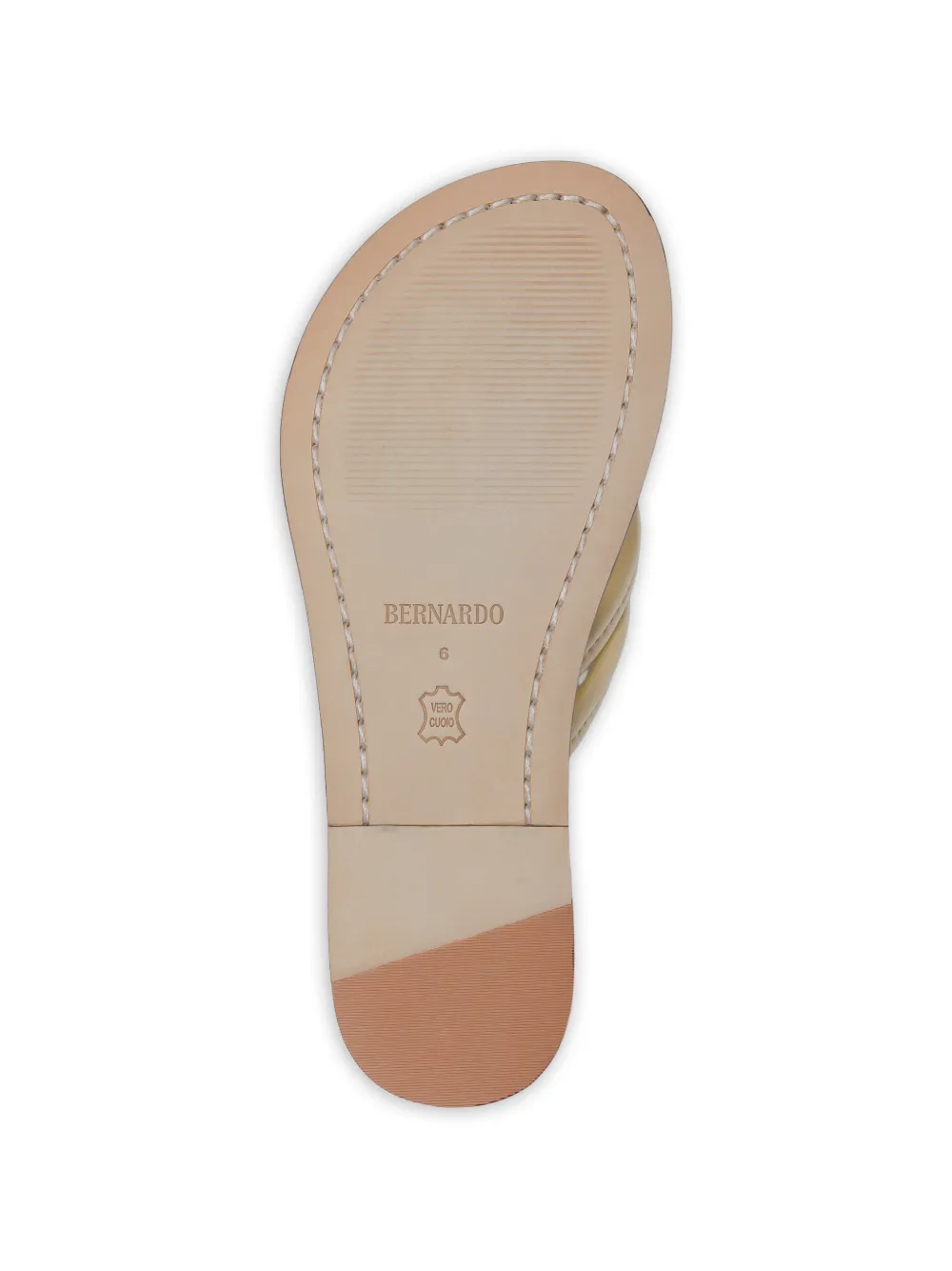 Bernardo Miami sandalen met geknoopt bandje Beige