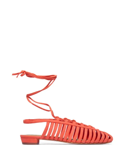 Bernardo Geneva caged lace-up sandals