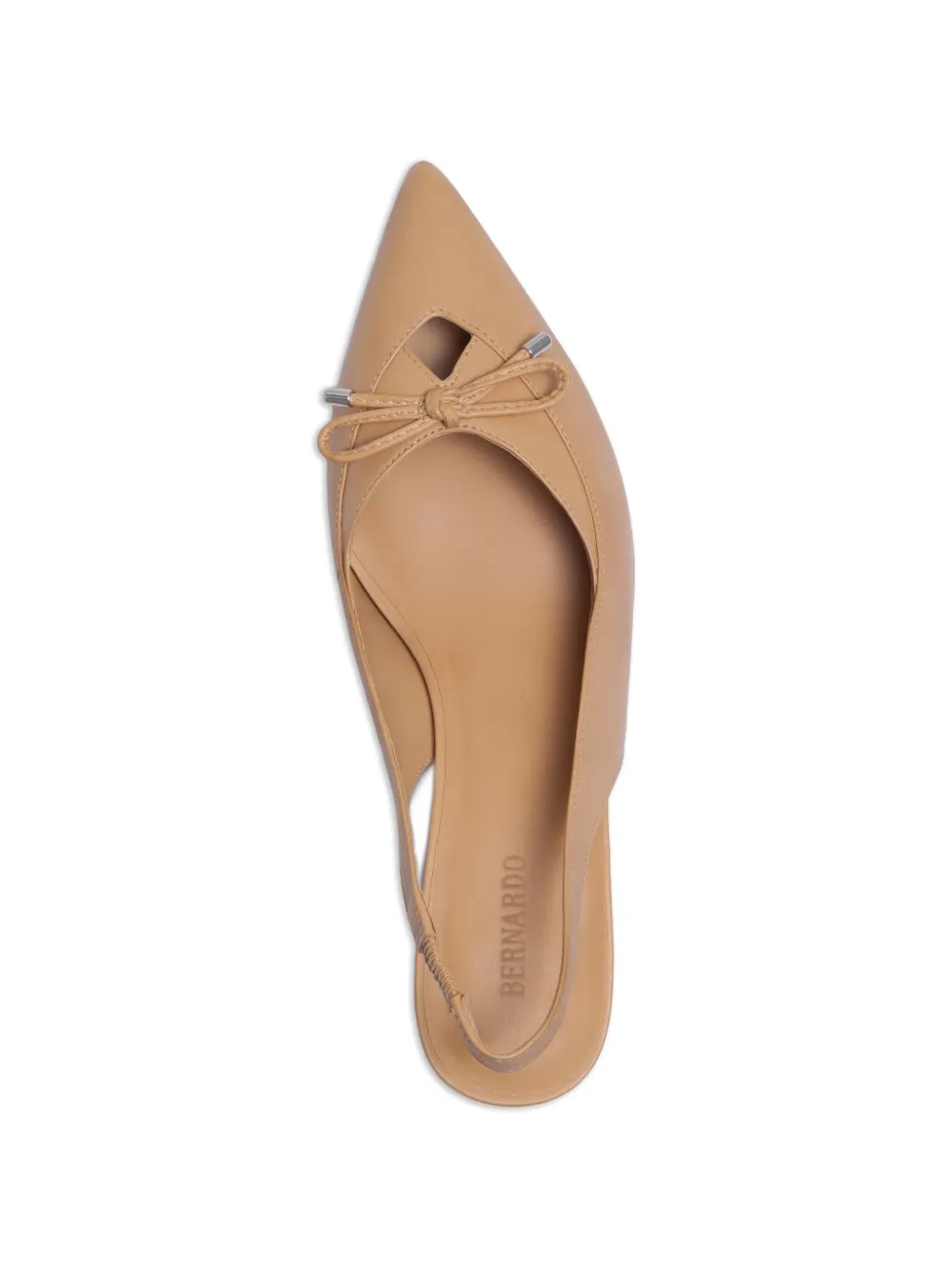  Bernardo Misha Cut-out Bow Pumps - Neutrals 
