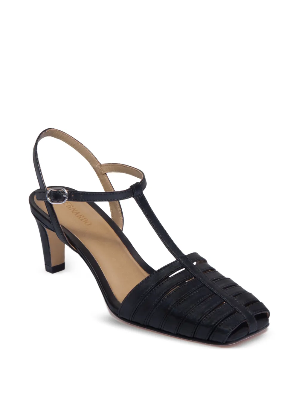  Bernardo Pumps Peoria Con Tacco A T - Nero 