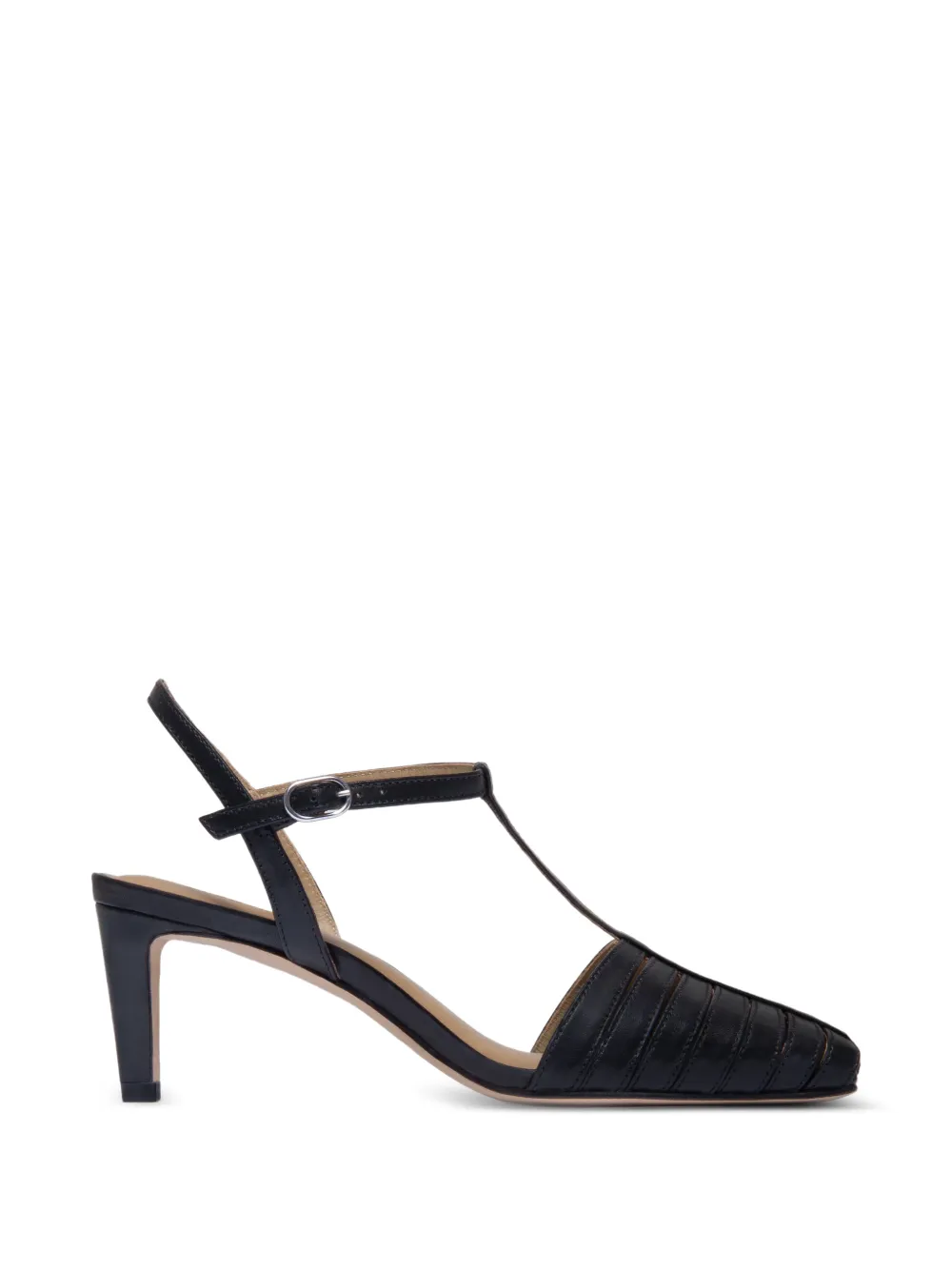 Bernardo Pumps Peoria con tacco a T - Nero