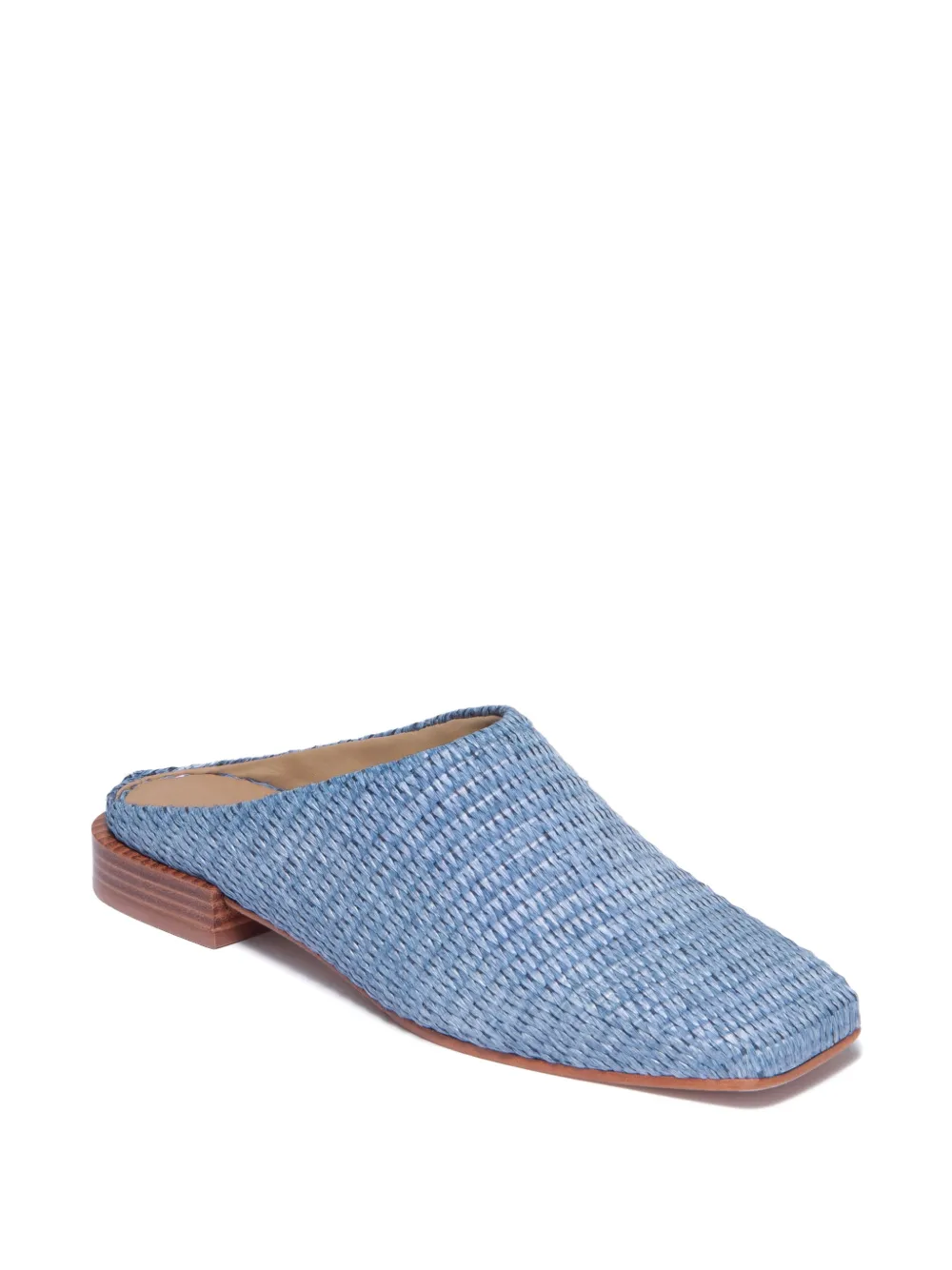 Bernardo Porto geweven muiltjes Blauw