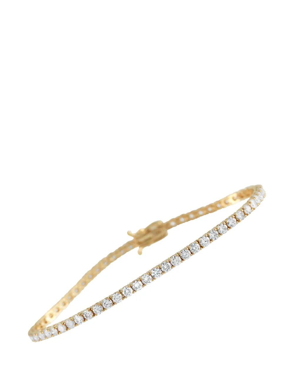 LB Exclusive 14K Yellow Gold lab-grown diamond Tennis bracelet - Oro